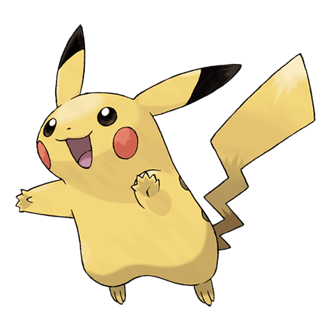 Pikachu dando boas-vindas